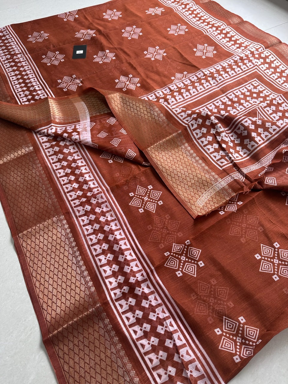 Printed Soft Cotton Saree