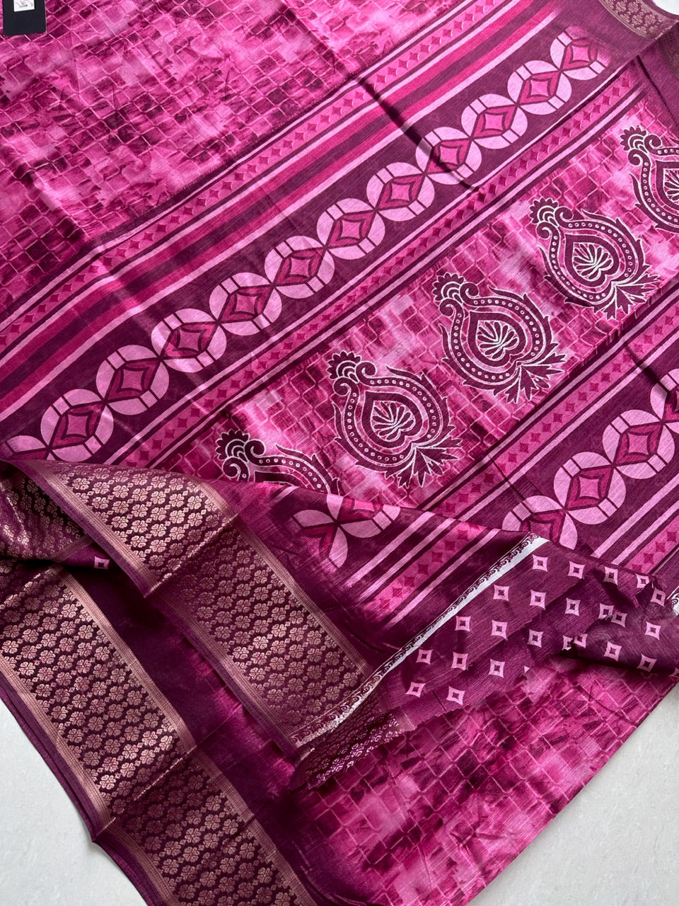 Printed Soft Cotton Saree