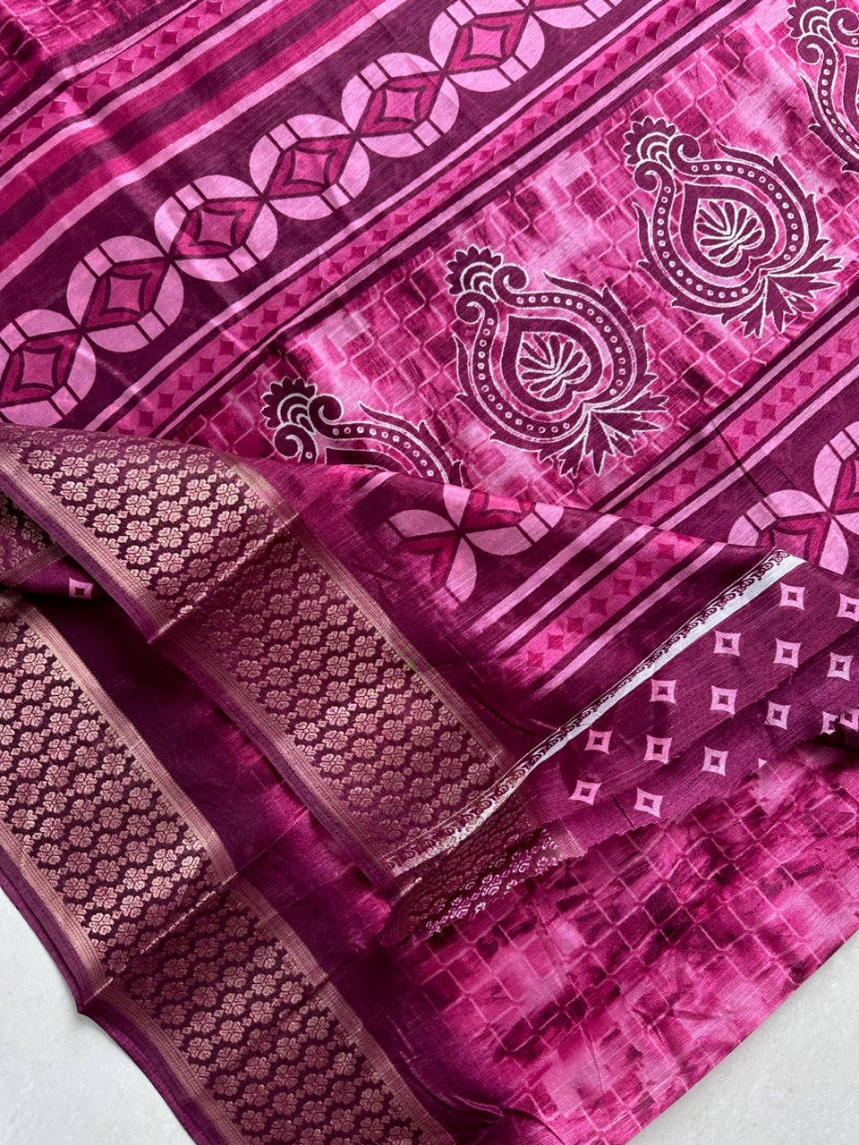 Printed Soft Cotton Saree