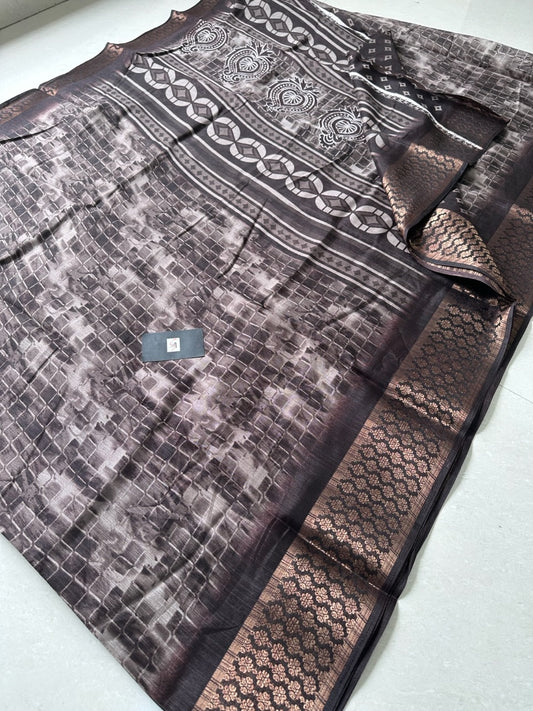 Printed Soft Cotton Saree