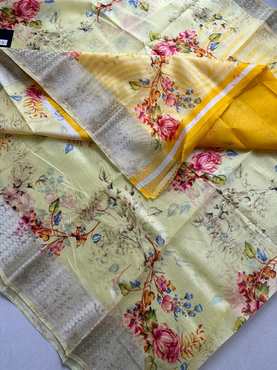 Printed Soft Cotton Saree