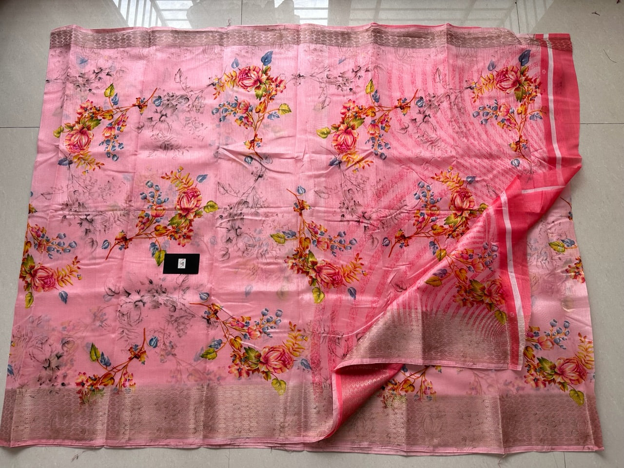 Printed Soft Cotton Saree