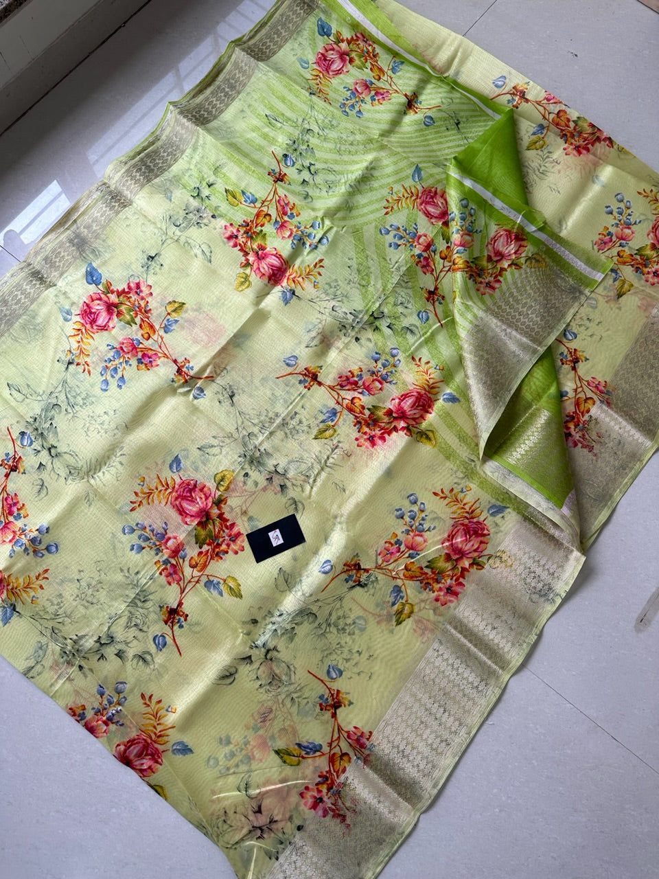 Printed Soft Cotton Saree