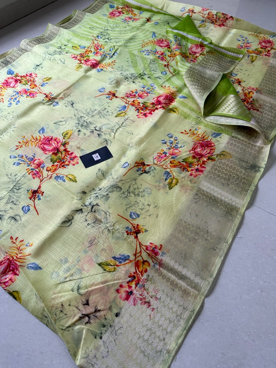 Printed Soft Cotton Saree