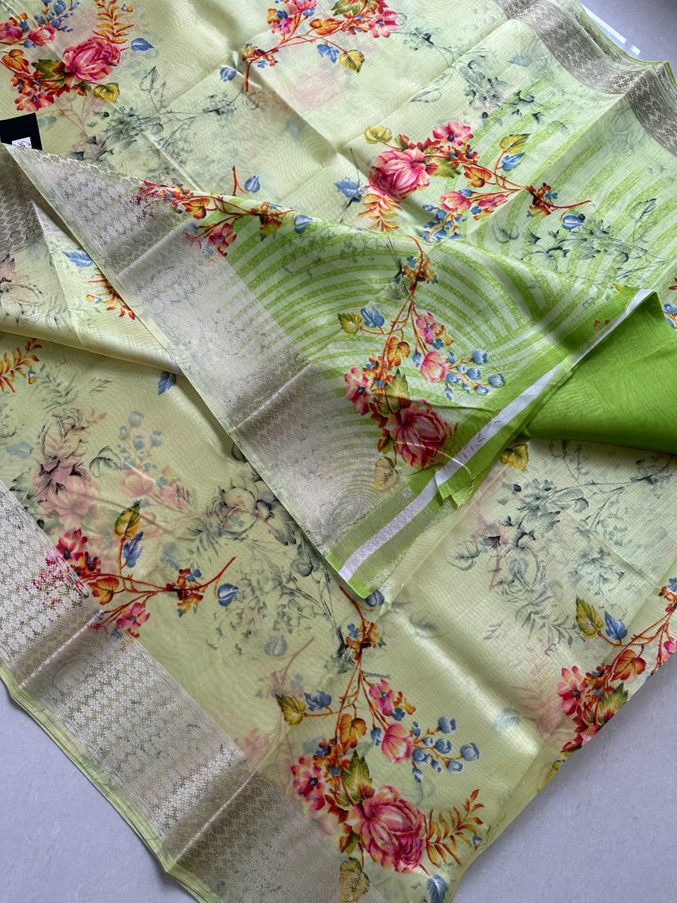 Printed Soft Cotton Saree