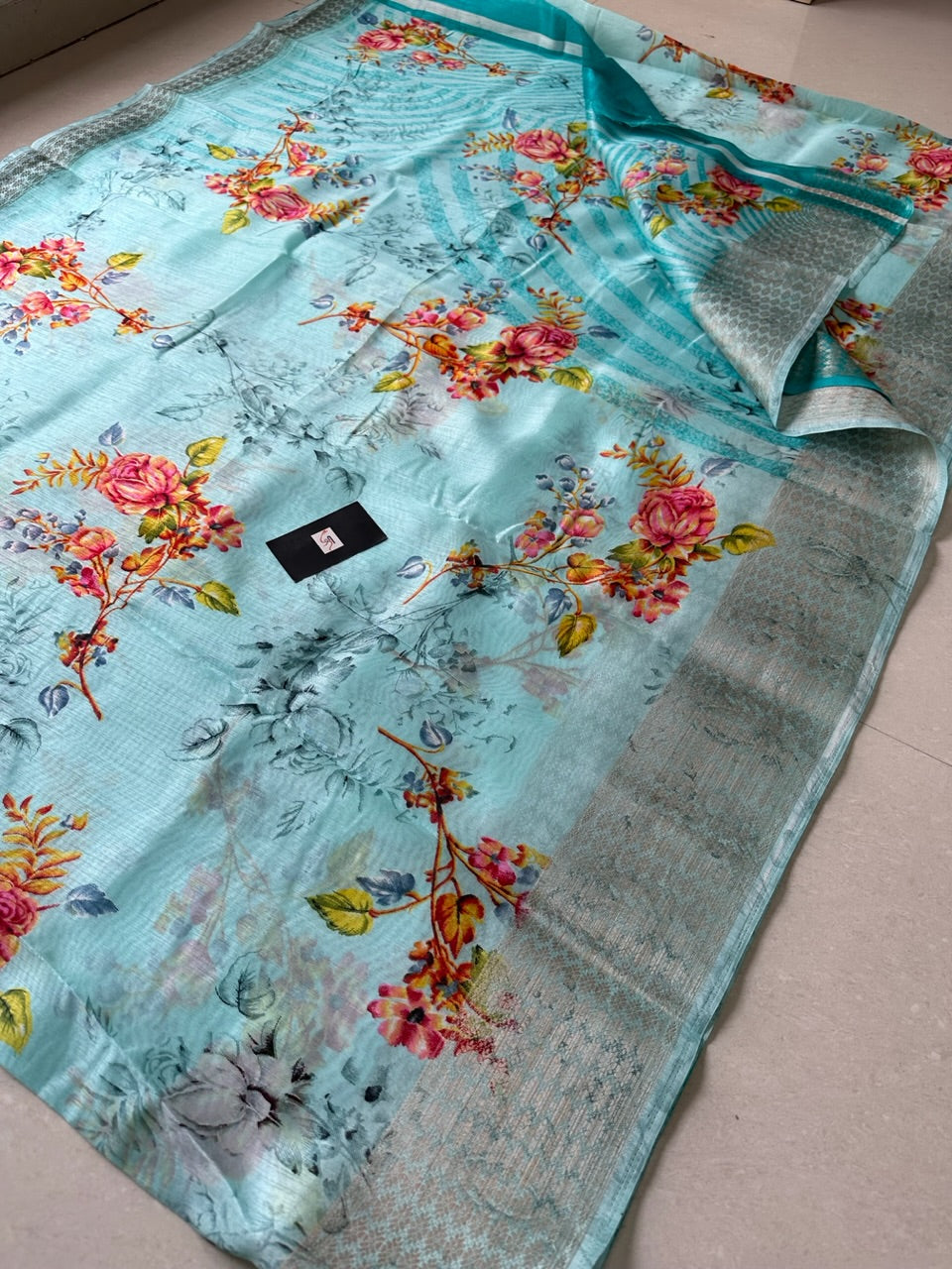 Printed Soft Cotton Saree