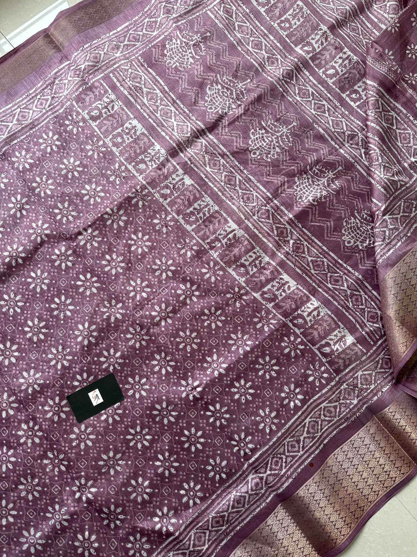 Printed Soft Cotton Saree