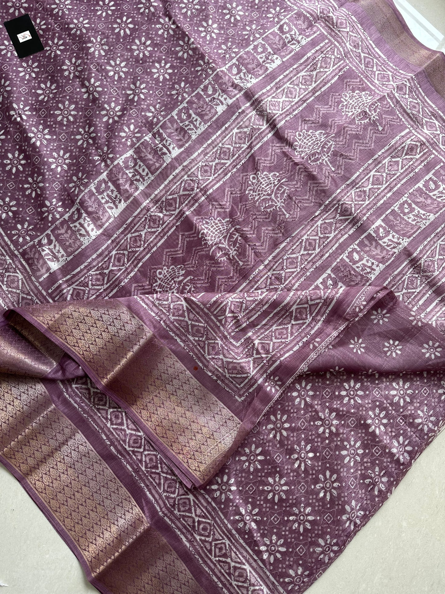 Printed Soft Cotton Saree