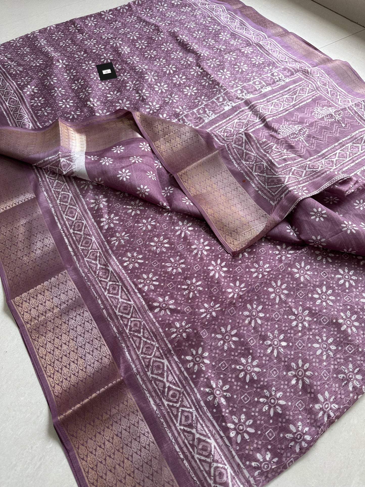 Printed Soft Cotton Saree