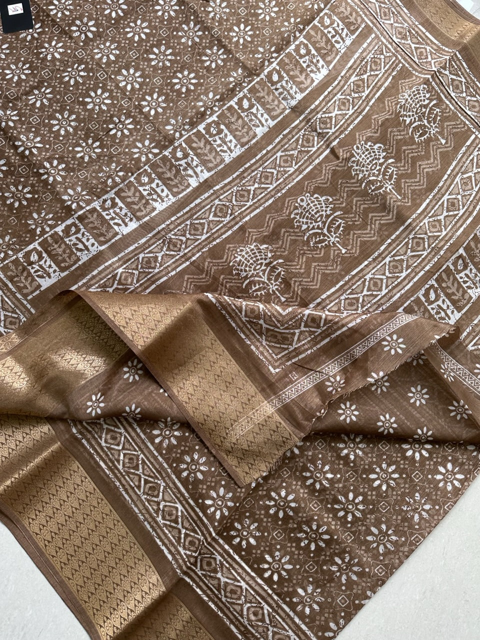 Printed Soft Cotton Saree