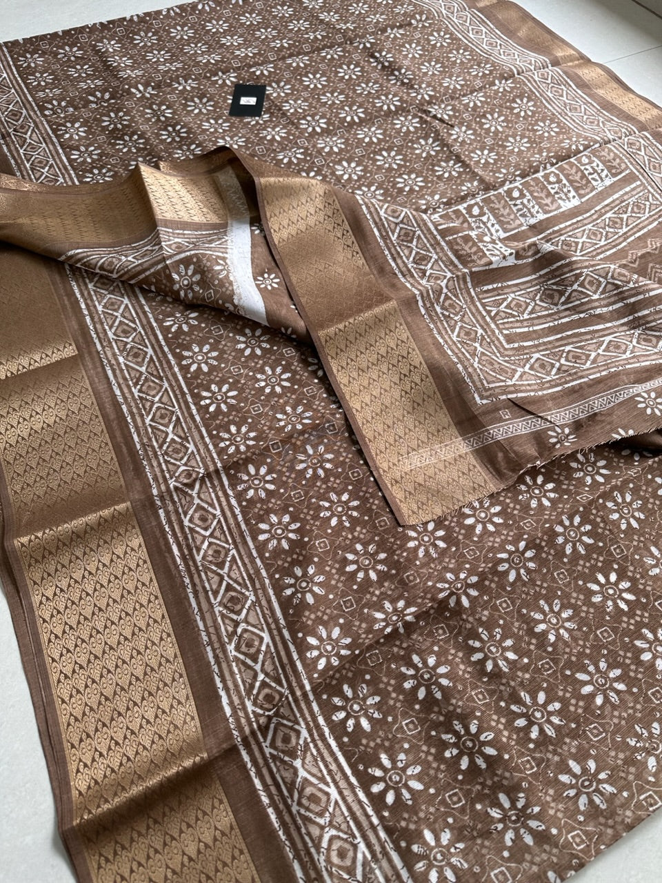 Printed Soft Cotton Saree