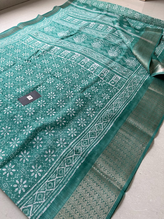 Printed Soft Cotton Saree