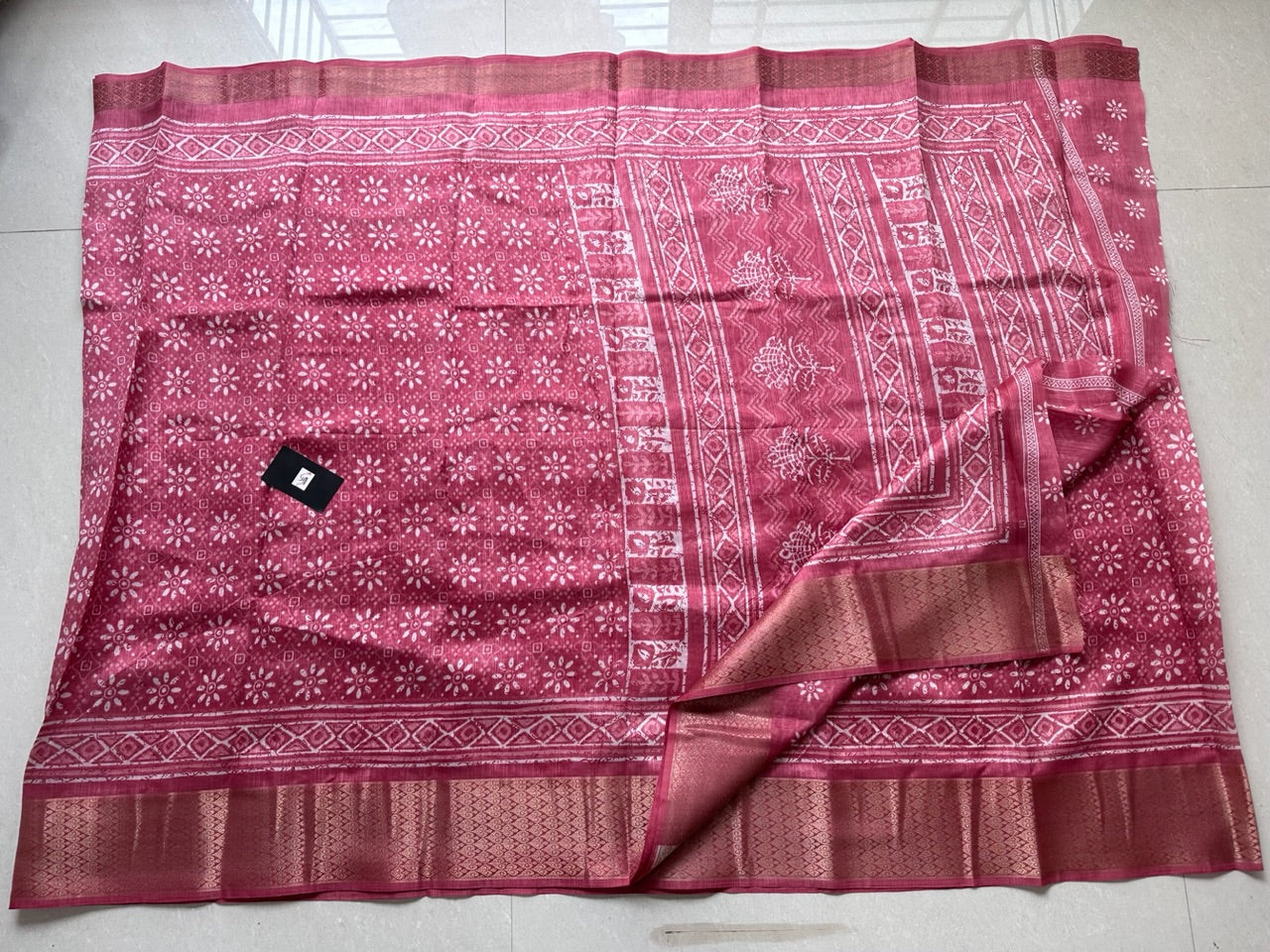 Printed Soft Cotton Saree