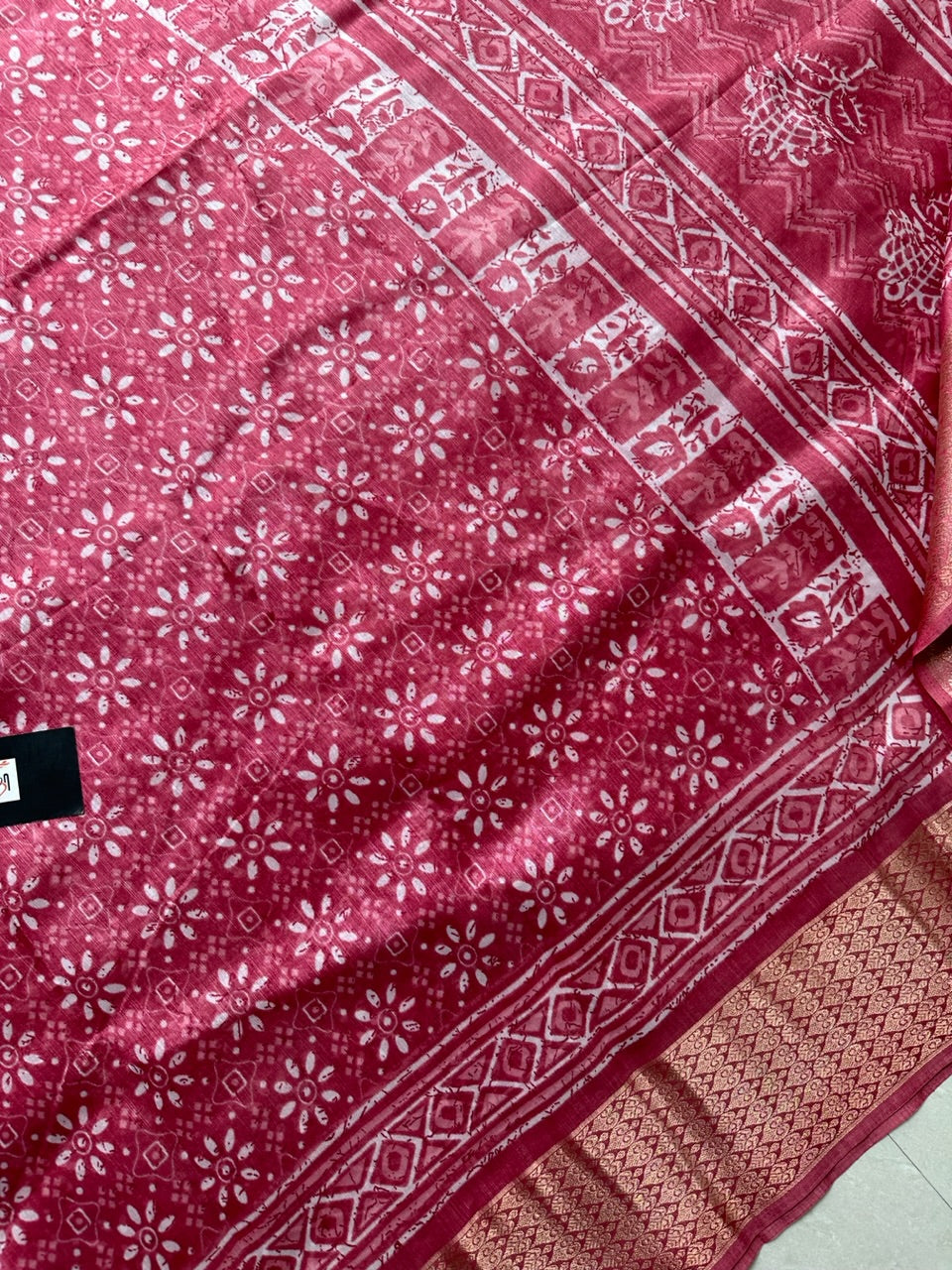 Printed Soft Cotton Saree