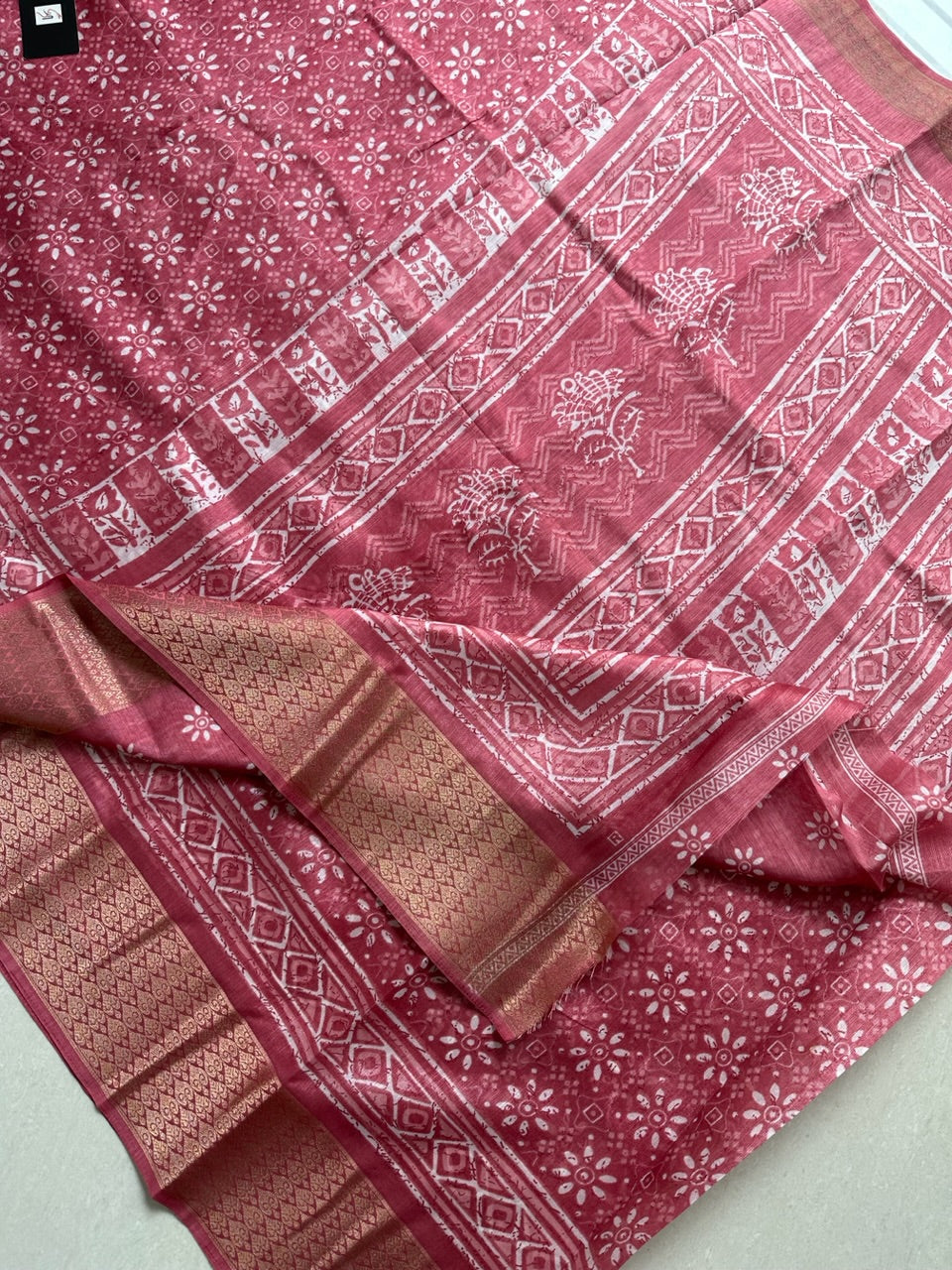 Printed Soft Cotton Saree