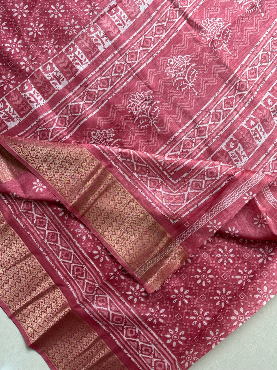 Printed Soft Cotton Saree