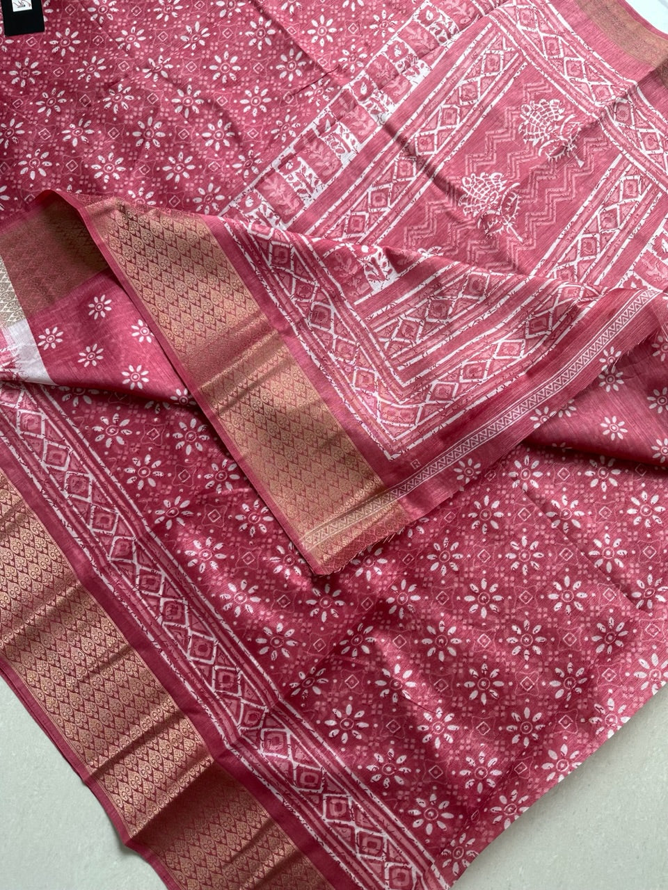 Printed Soft Cotton Saree