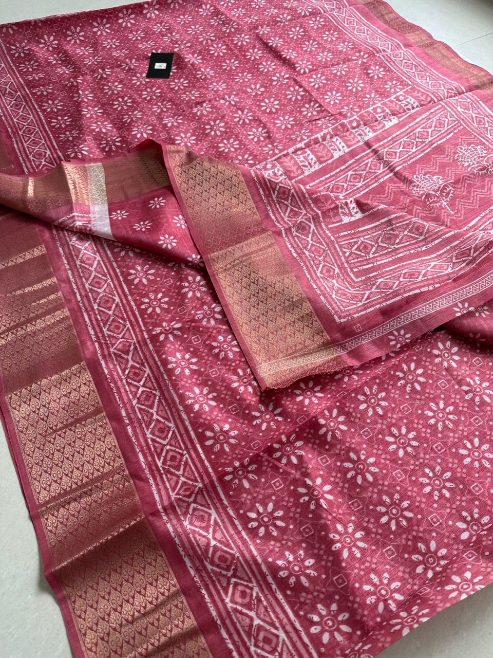 Printed Soft Cotton Saree