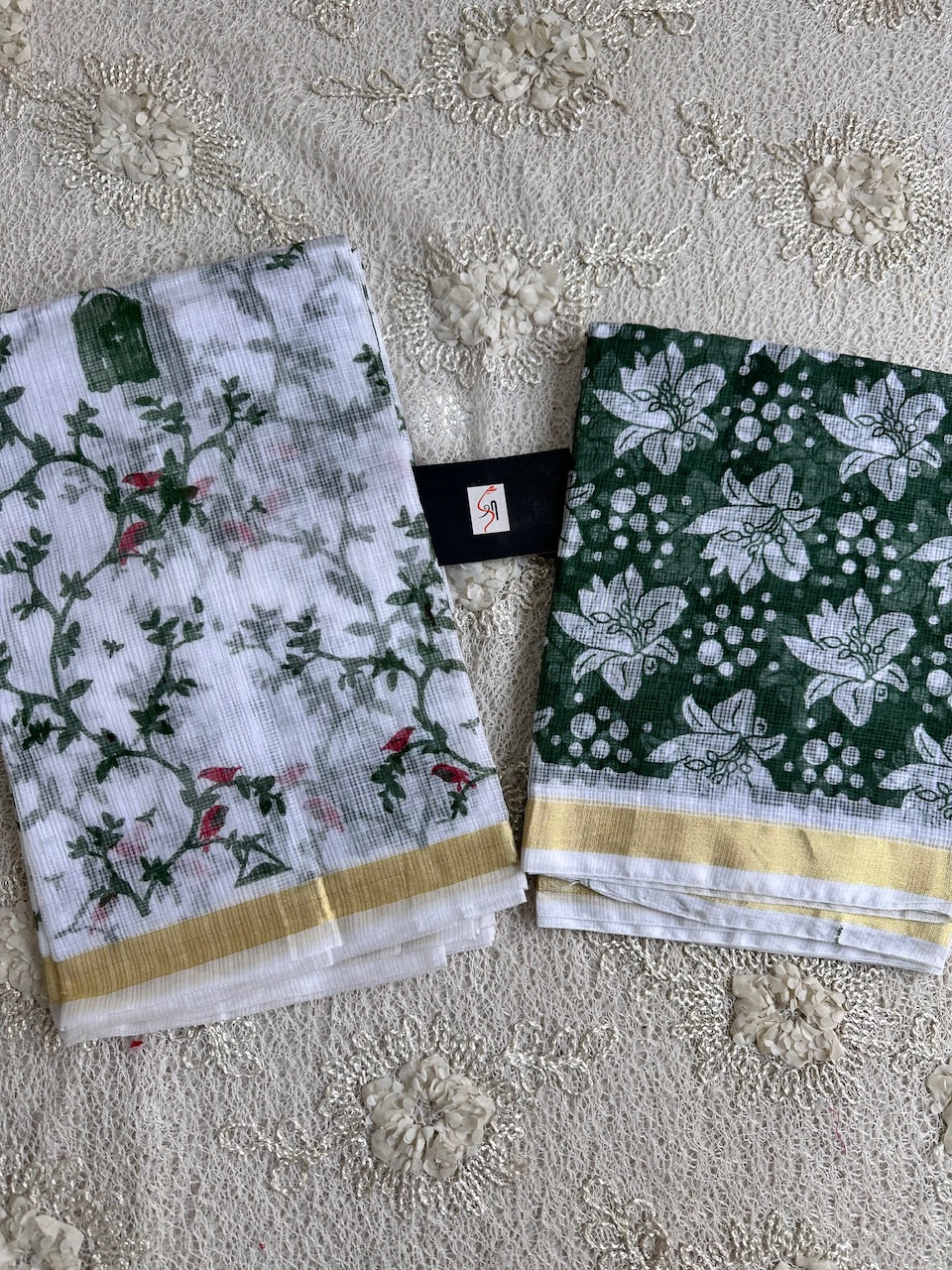 HandBlock Printed Kota Cotton Doria Top N Dupatta (Suit)