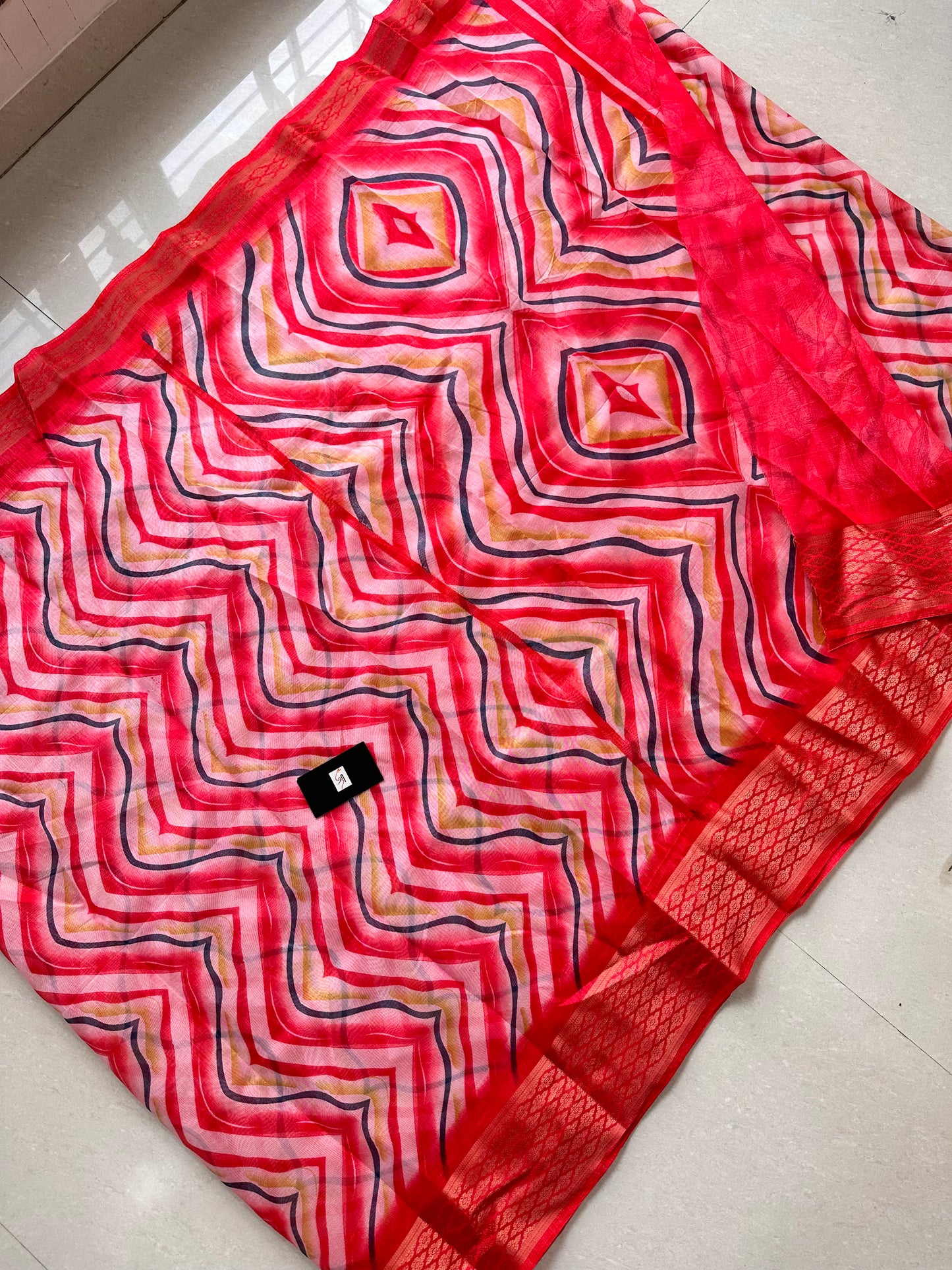 Printed Soft Cotton Saree