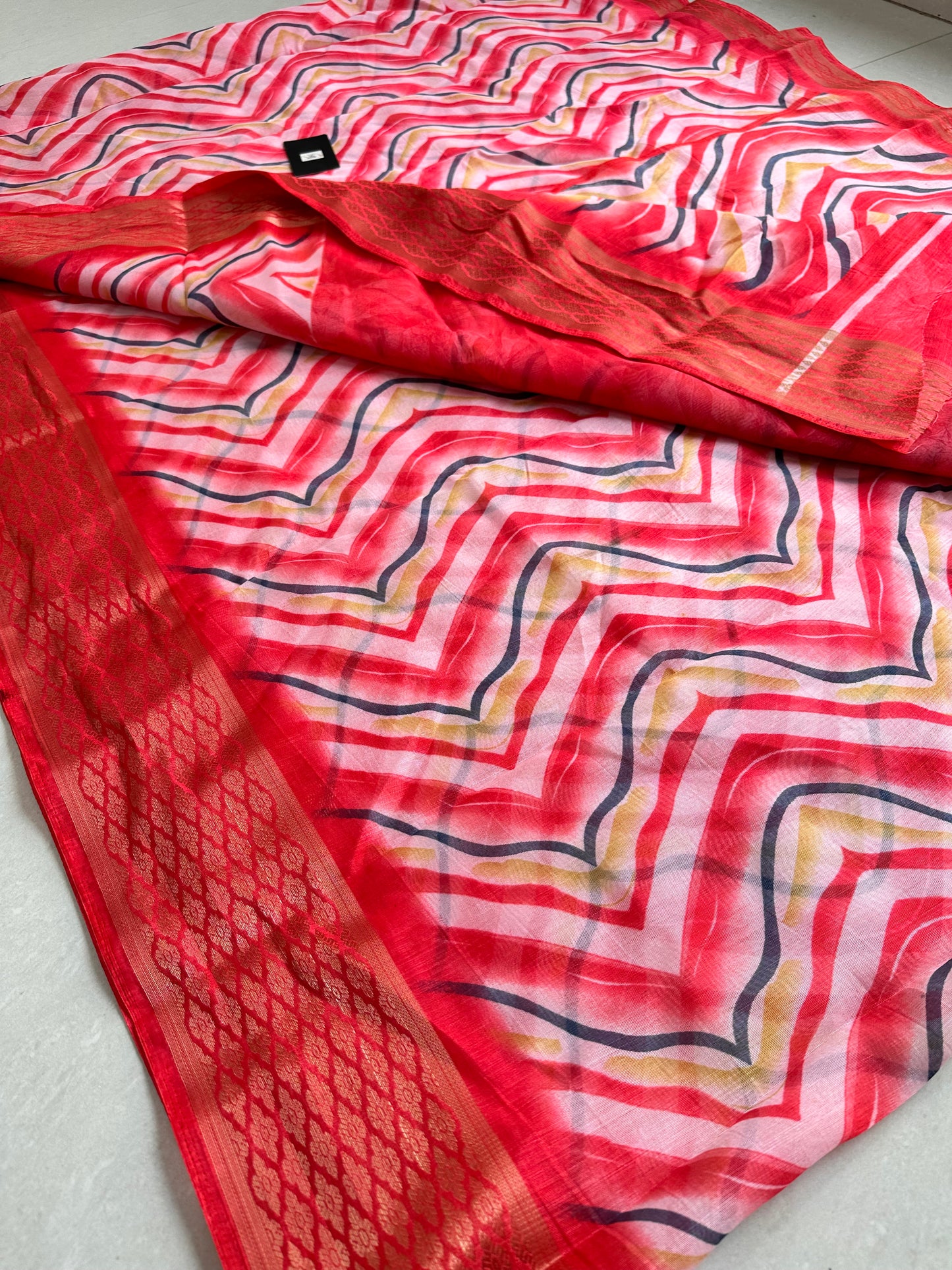 Printed Soft Cotton Saree