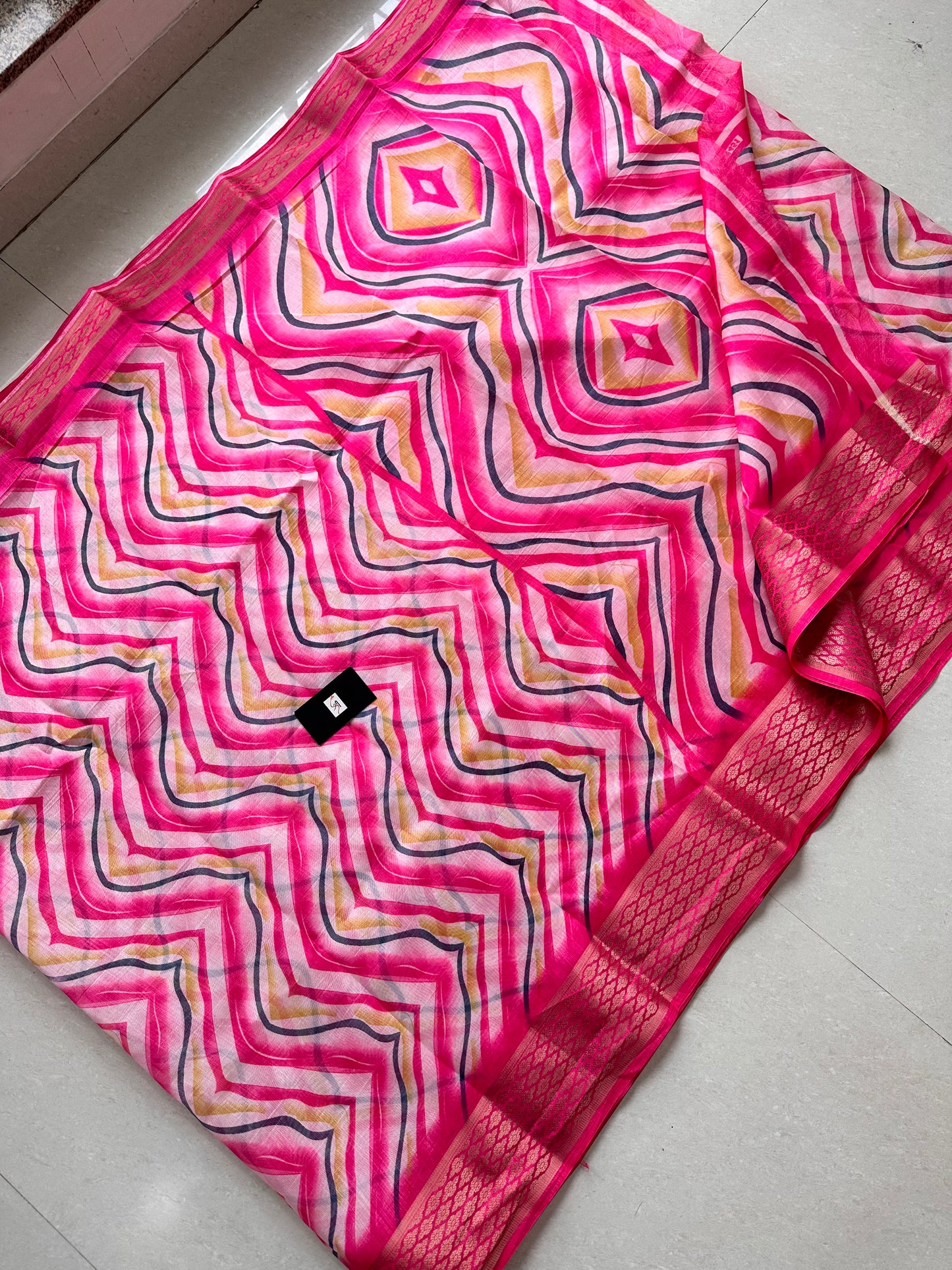 Printed Soft Cotton Saree