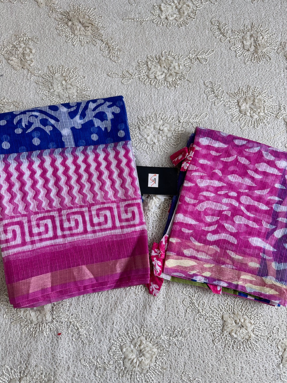 HandBlock Printed Kota Cotton Doria Top N Dupatta (Suit)