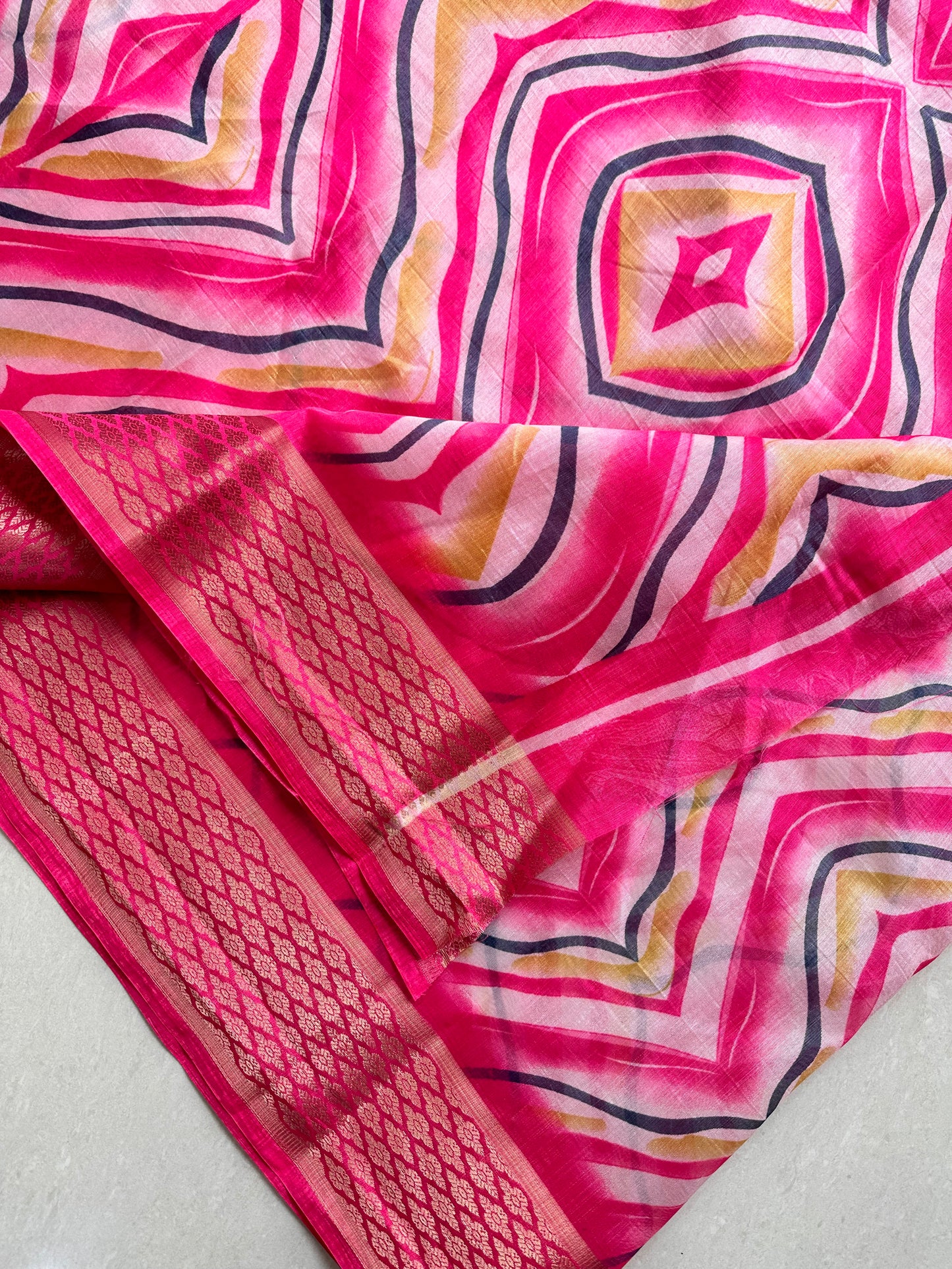 Printed Soft Cotton Saree