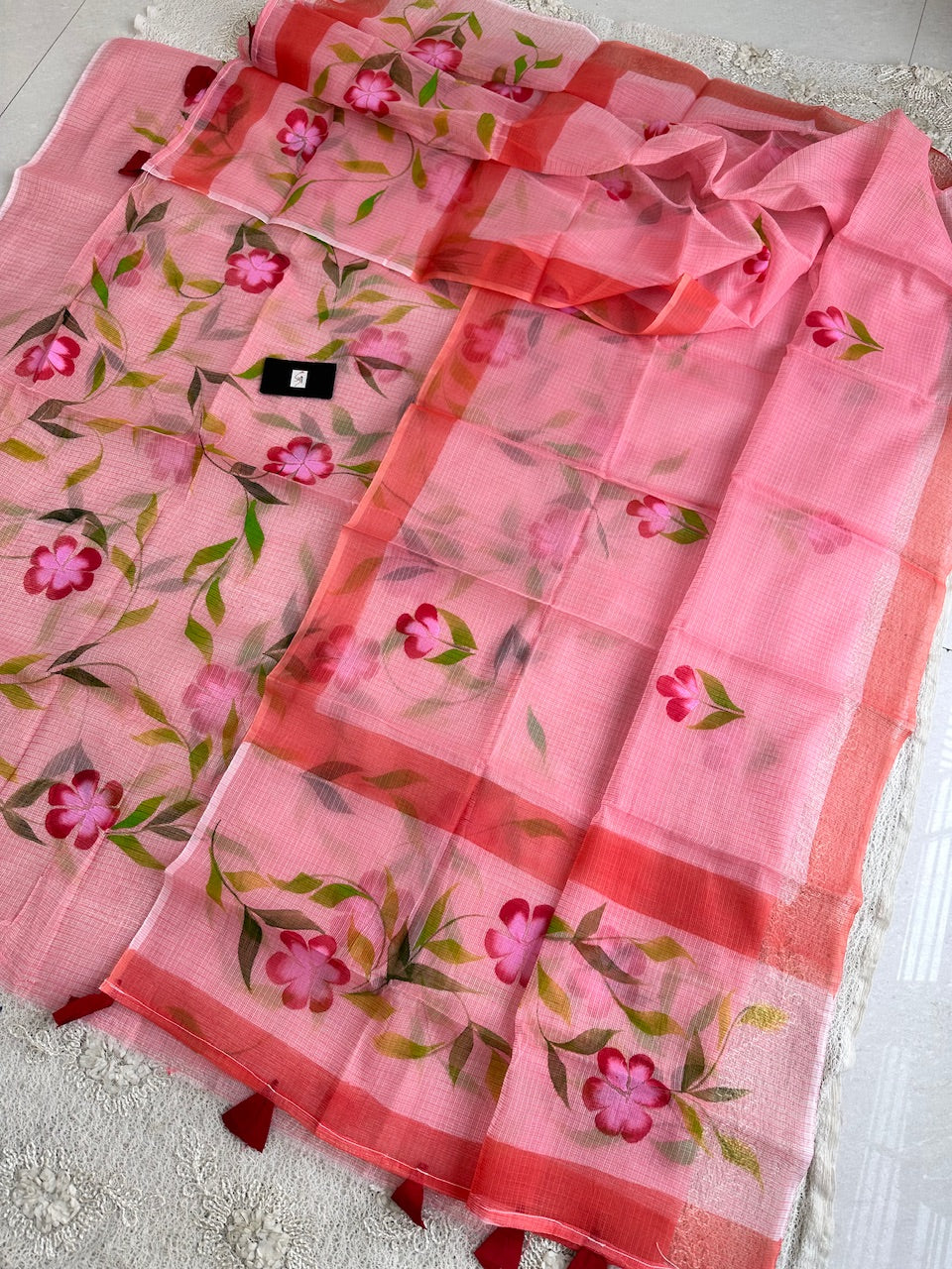 Handpainted Kota Cotton Doria Top N Dupatta (Suit)