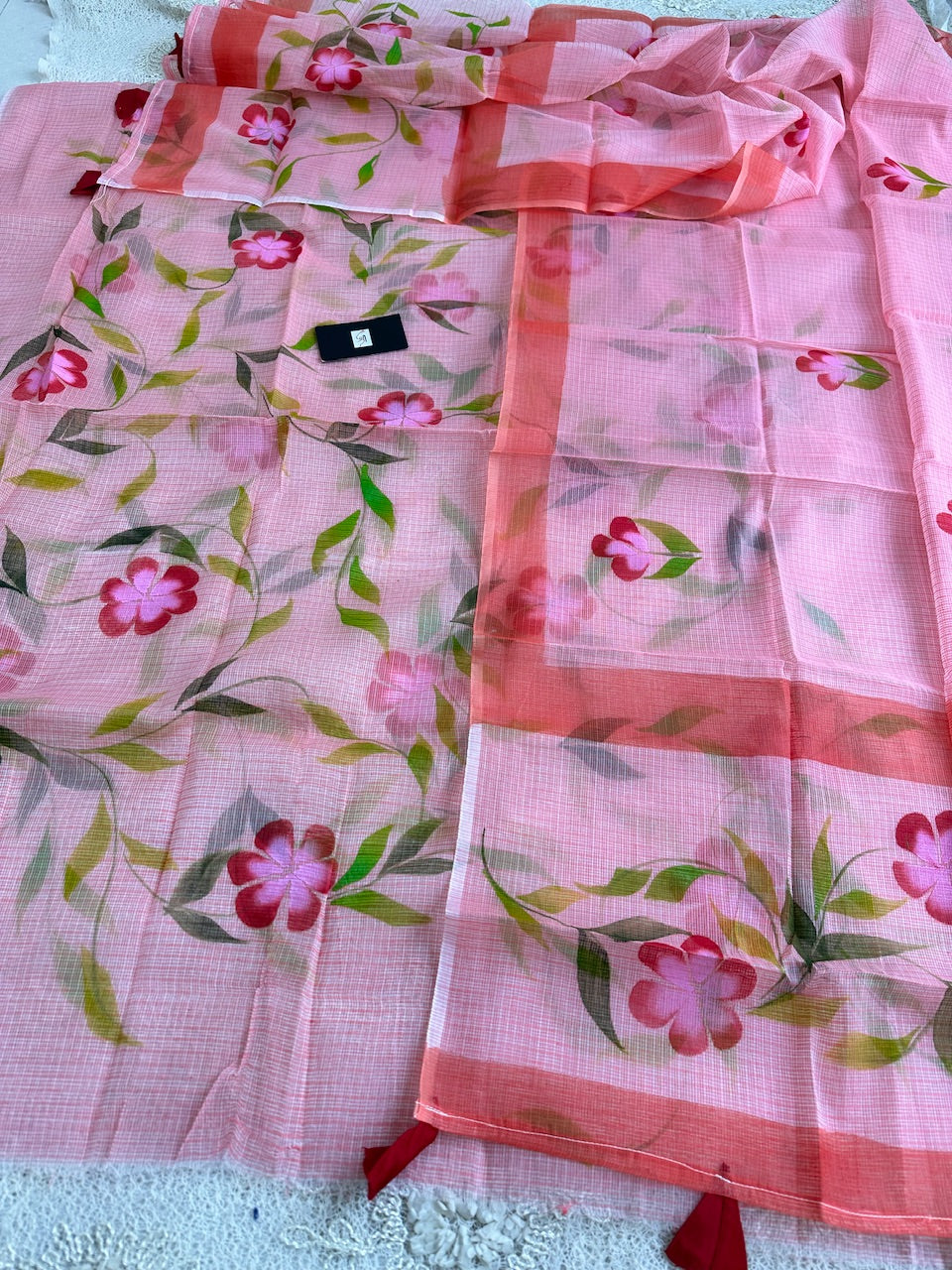 Handpainted Kota Cotton Doria Top N Dupatta (Suit)