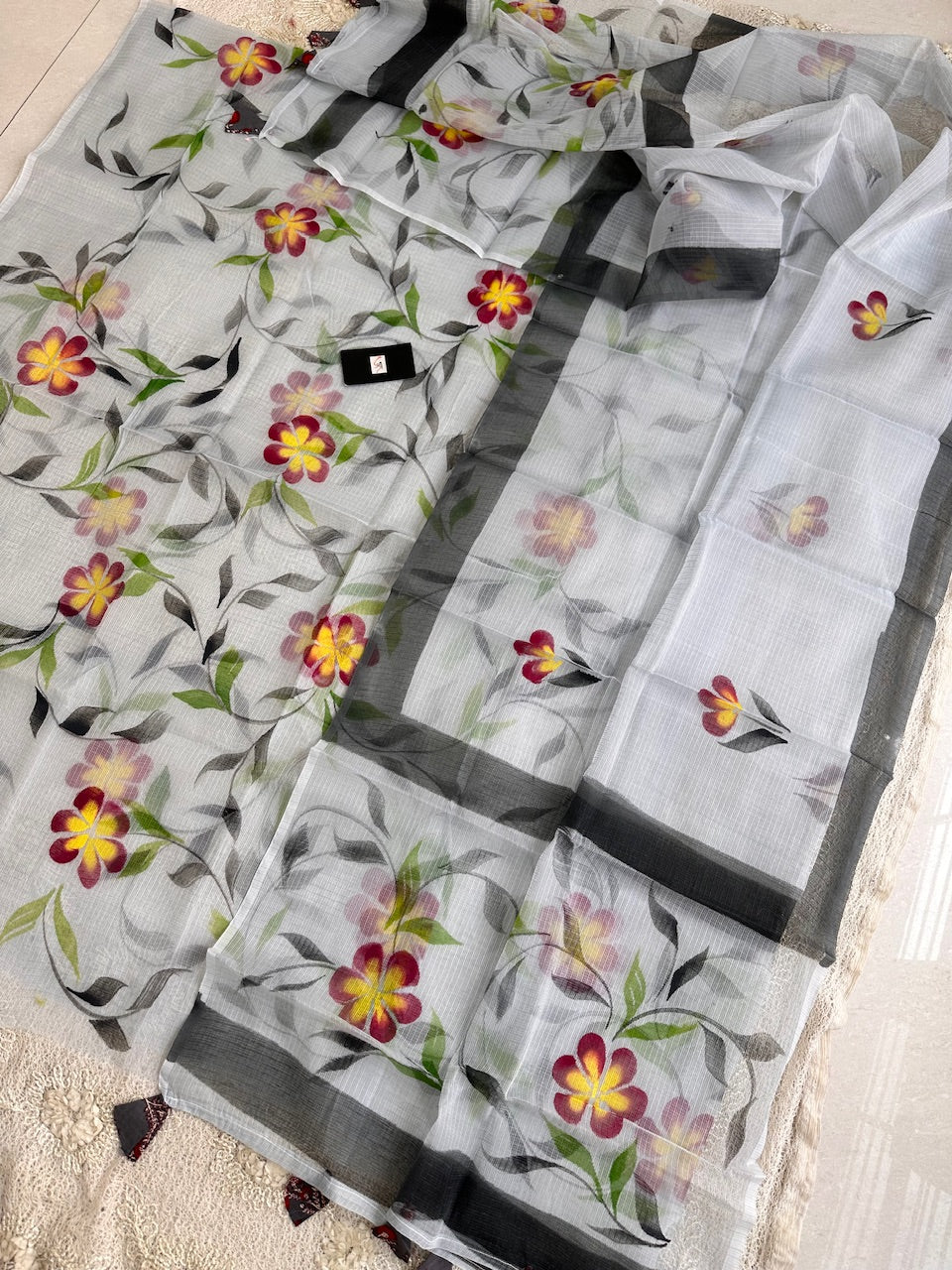 Handpainted Kota Cotton Doria Top N Dupatta (Suit)