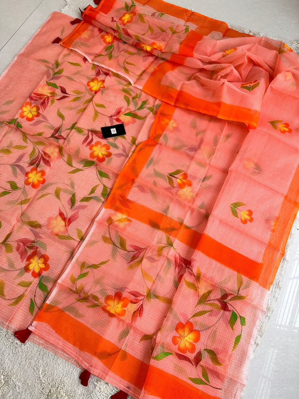 Handpainted Kota Cotton Doria Top N Dupatta (Suit)