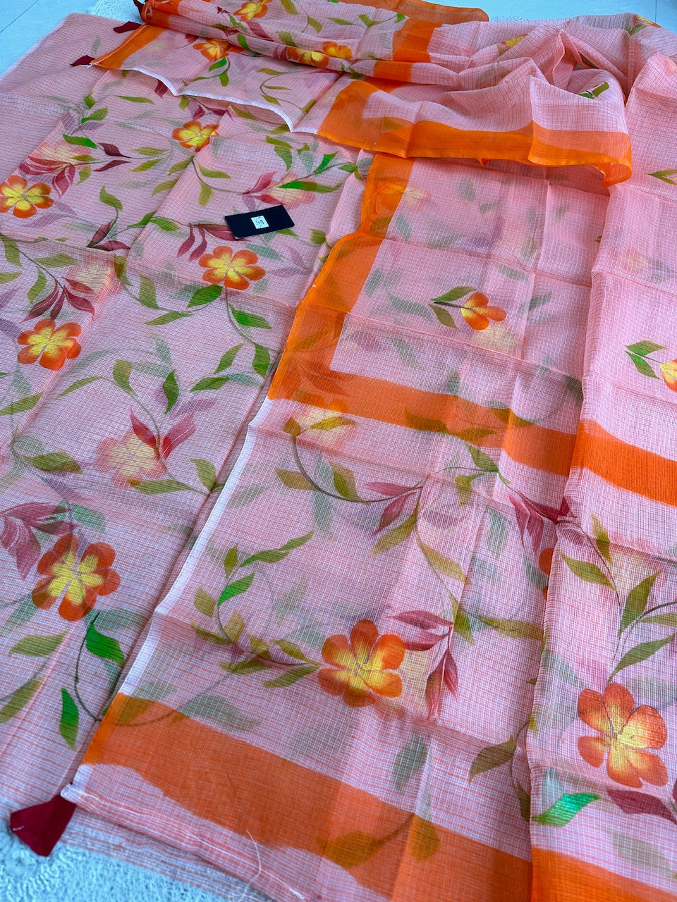 Handpainted Kota Cotton Doria Top N Dupatta (Suit)