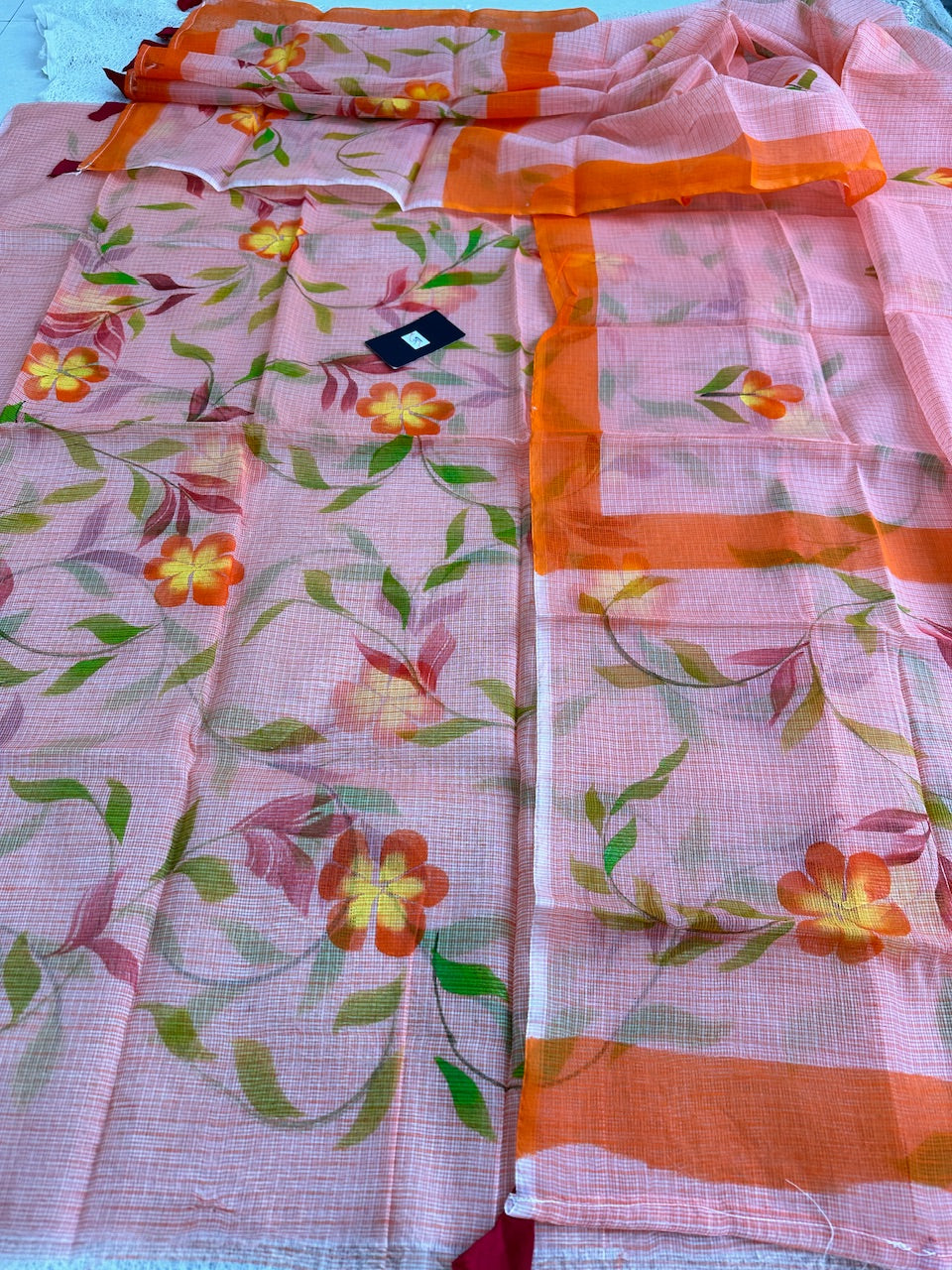 Handpainted Kota Cotton Doria Top N Dupatta (Suit)