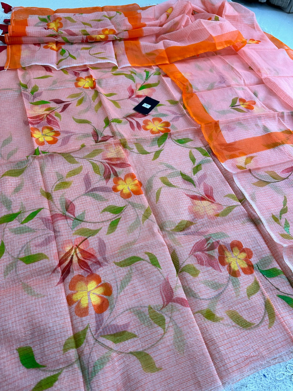 Handpainted Kota Cotton Doria Top N Dupatta (Suit)