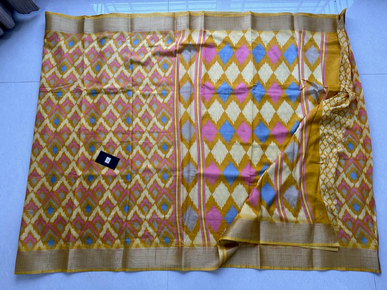 Printed Semi Dola Silk Saree