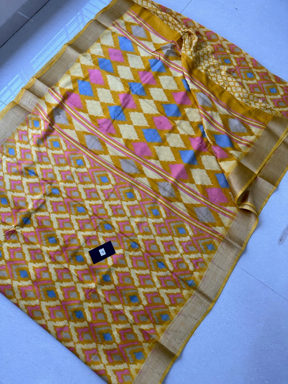 Printed Semi Dola Silk Saree