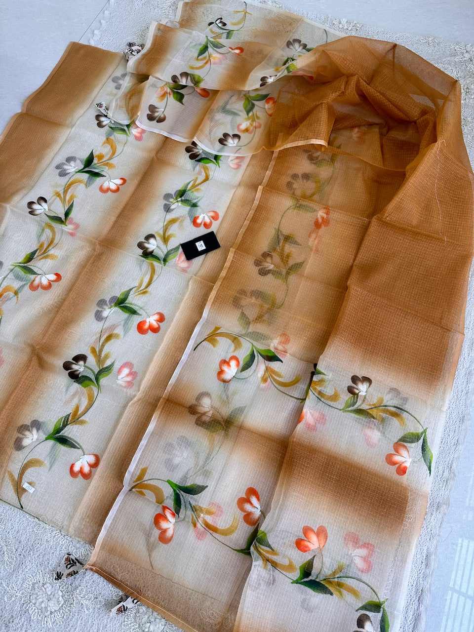 Handpainted Kota Cotton Doria Top N Dupatta (Suit)