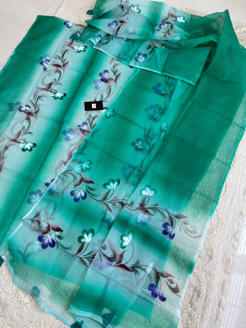 Handpainted Kota Cotton Doria Top N Dupatta (Suit)