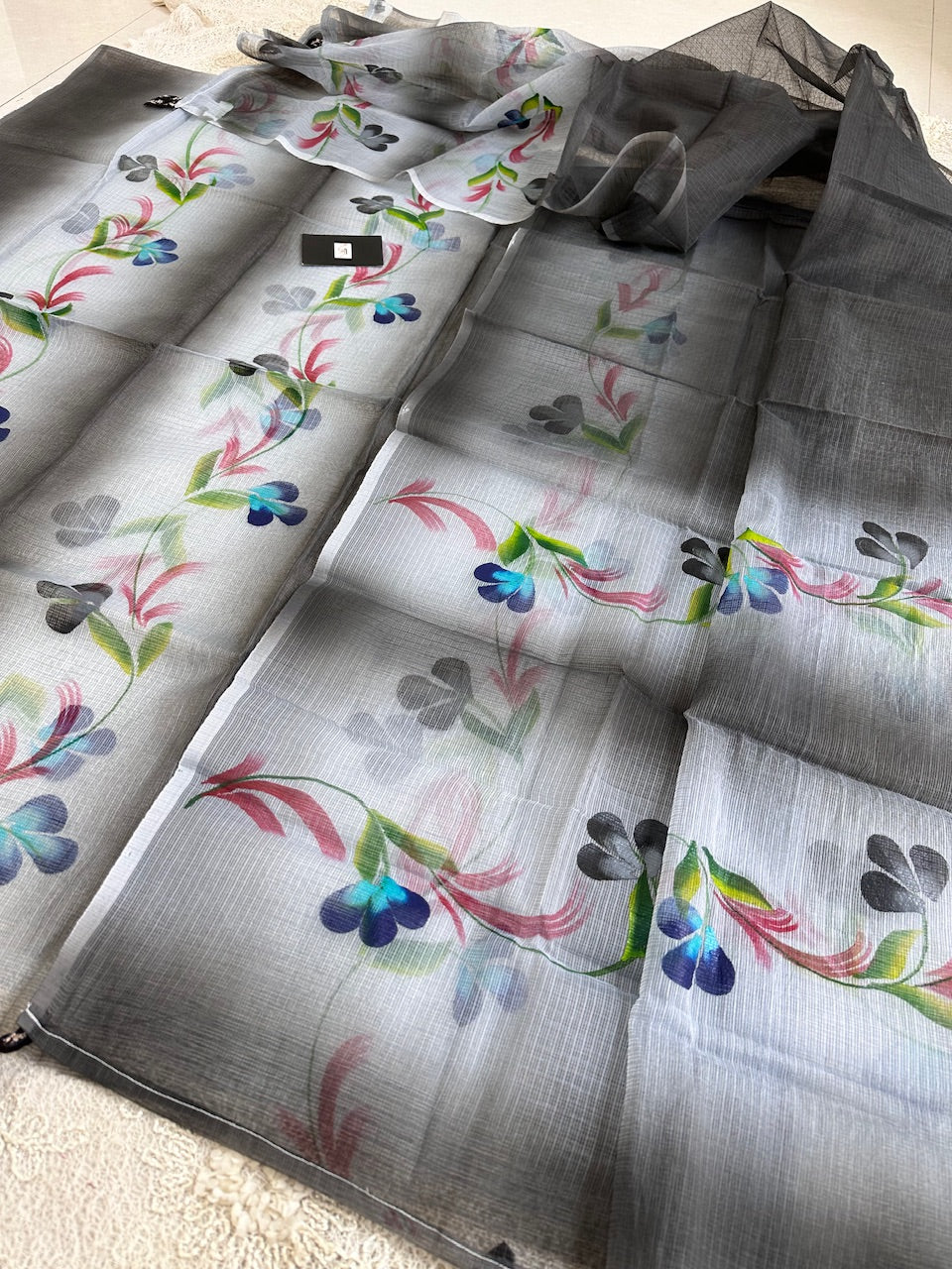 Handpainted Kota Cotton Doria Top N Dupatta (Suit)