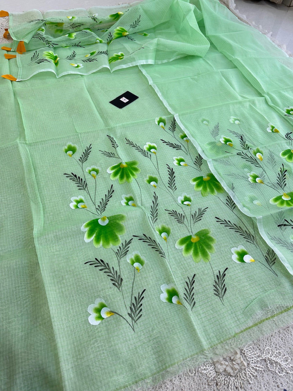 Handpainted Kota Cotton Doria Top N Dupatta (Suit)