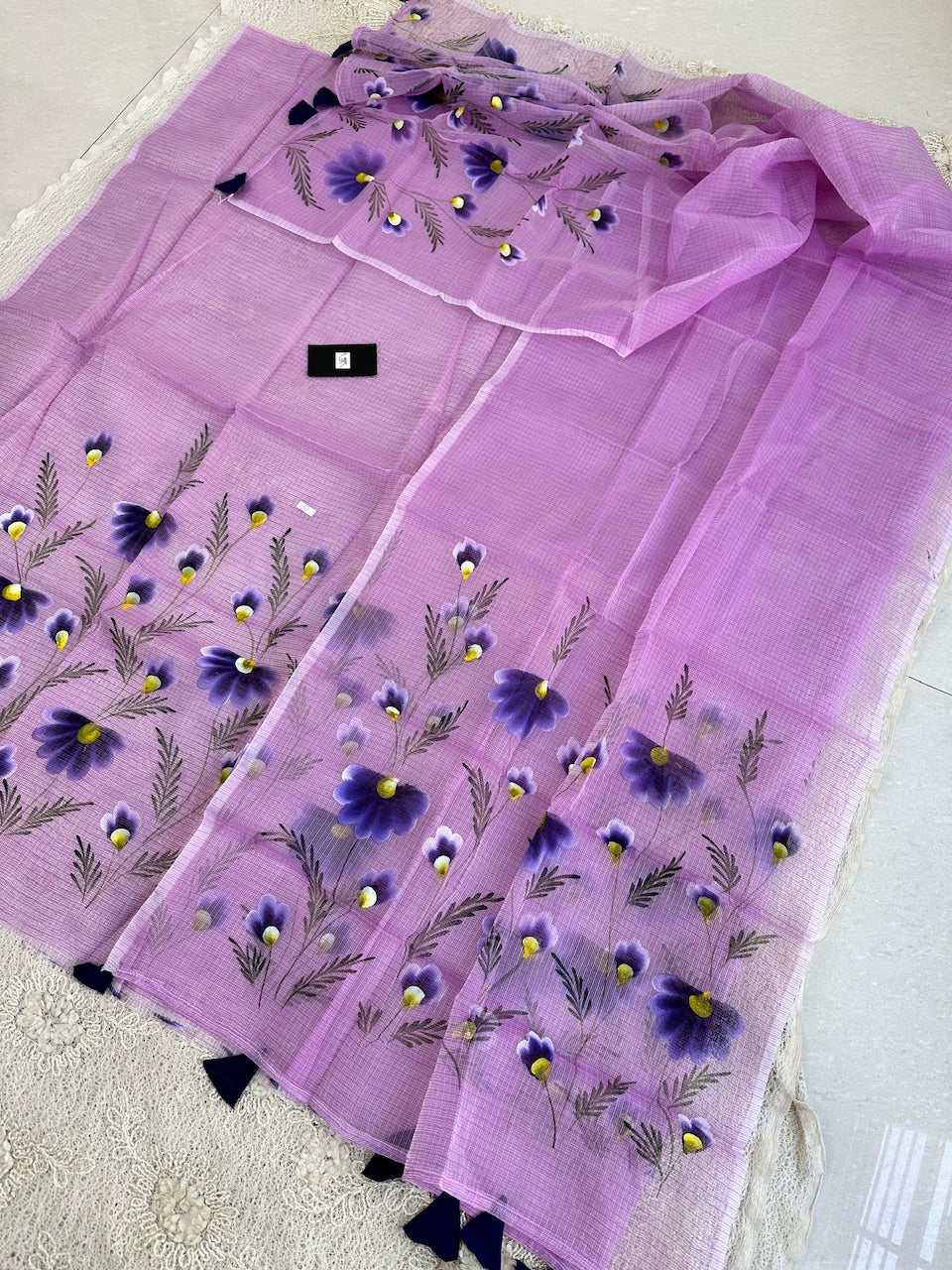 Handpainted Kota Cotton Doria Top N Dupatta (Suit)