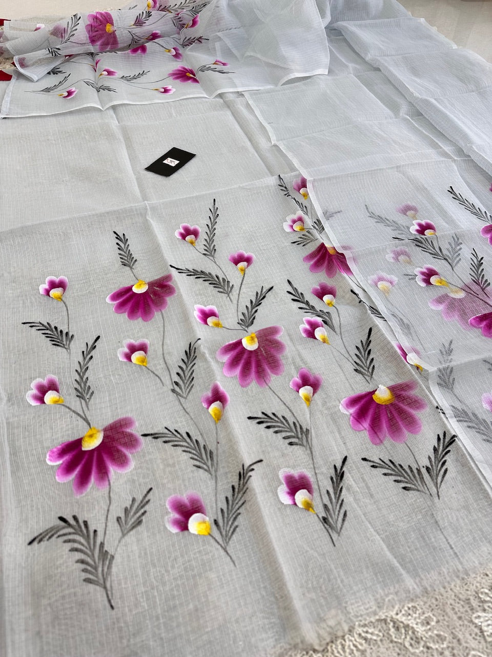 Handpainted Kota Cotton Doria Top N Dupatta (Suit)