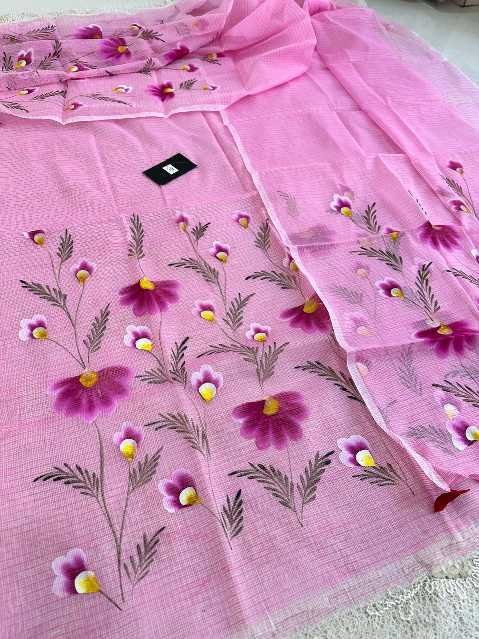 Handpainted Kota Cotton Doria Top N Dupatta (Suit)