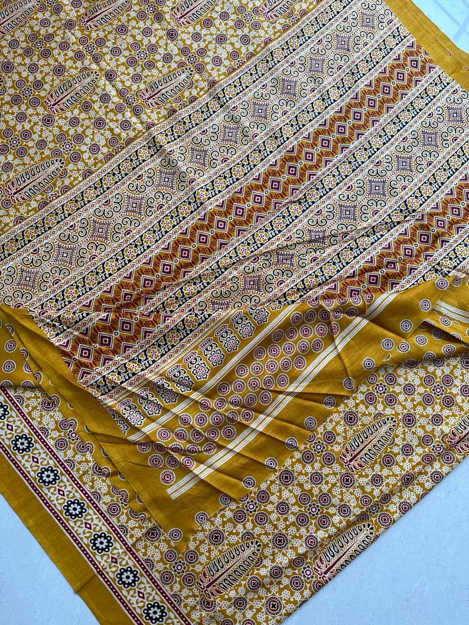 Semi Tussar Modal Silk Saree