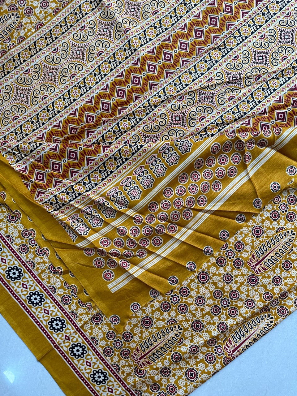 Semi Tussar Modal Silk Saree