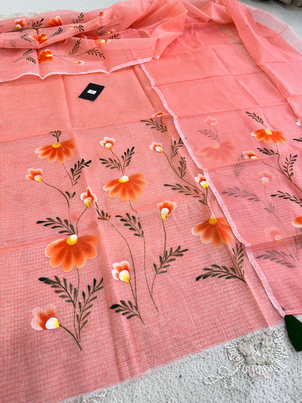 Handpainted Kota Cotton Doria Top N Dupatta (Suit)