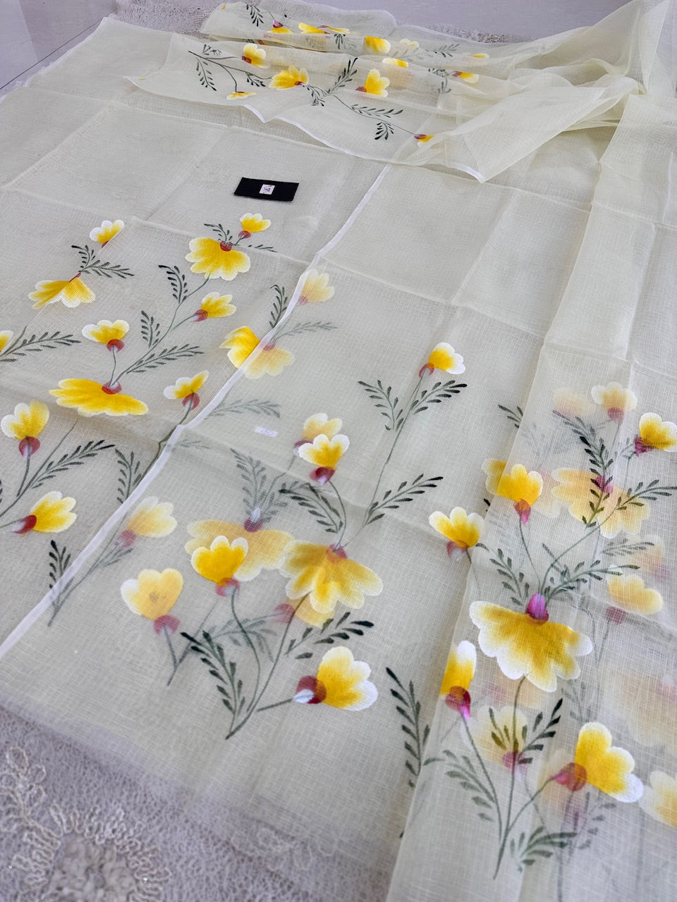 Handpainted Kota Cotton Doria Top N Dupatta (Suit)