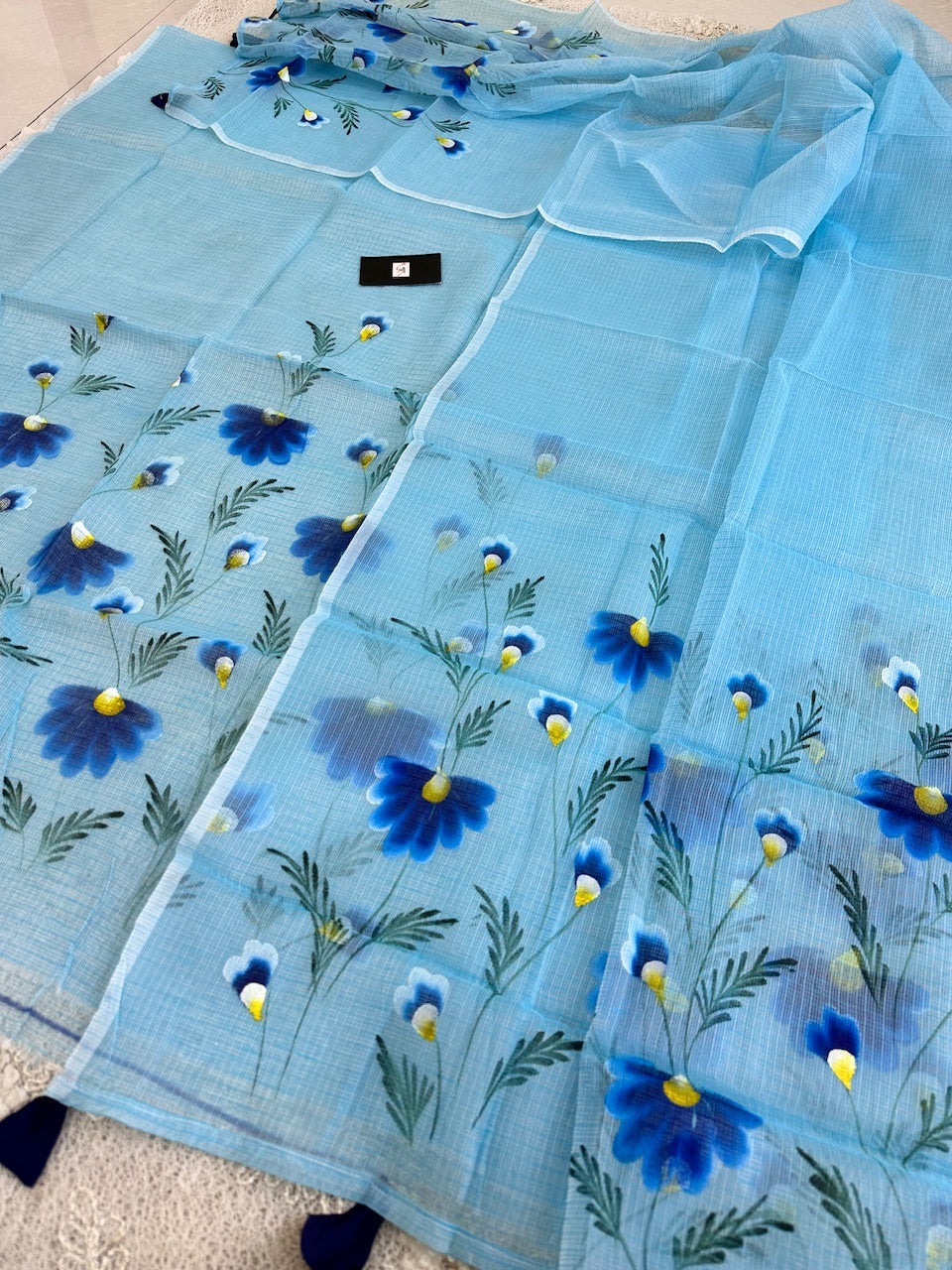 Handpainted Kota Cotton Doria Top N Dupatta (Suit)