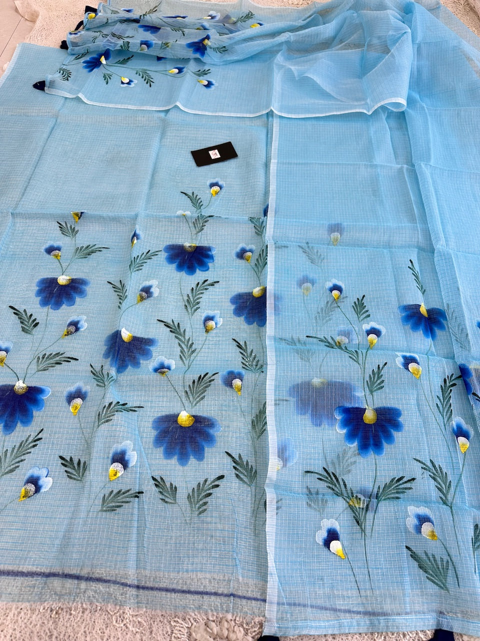 Handpainted Kota Cotton Doria Top N Dupatta (Suit)